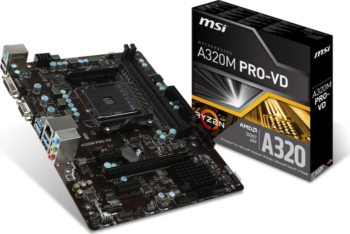 MSI A320M Pro-VD (AMD AM4)