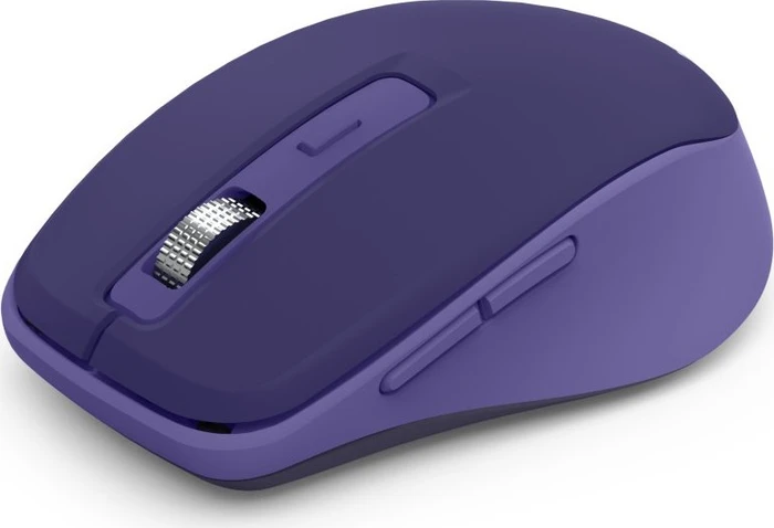 Hama WM-450 Silent Wireless Multi-Device Mouse blau/violett, USB/Bluetooth