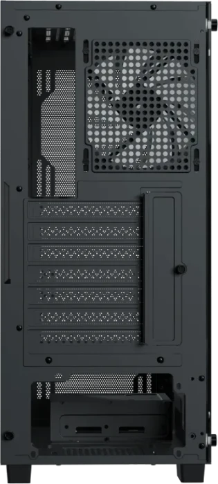 AeroCool B509A Flow Black, Glasfenster, 650W ATX