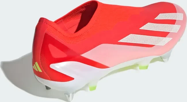 adidas X Crazyfast Elite Laceless SG solar red/cloud white/team solar yellow 2