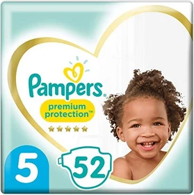 Pampers Premium Protection Gr.5 Einwegwindel, 11-16kg, 52 Stück