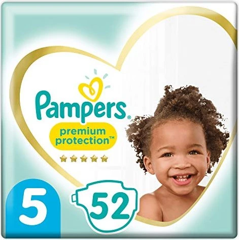 Pampers Premium Protection Gr.5 Einwegwindel, 11-16kg, 52 Stück