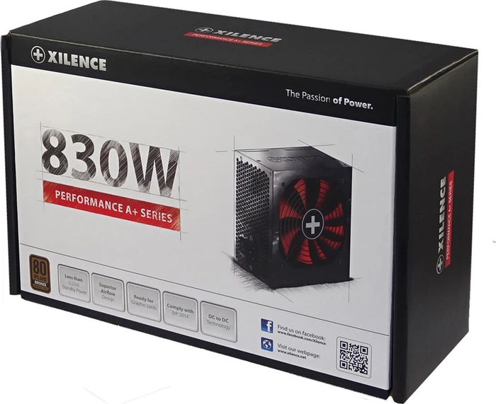 Xilence Performance A+ Serie XP830R8 830W, ATX 2.4