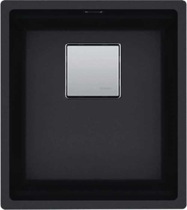 Franke Kubus 2 KNG 110-37 Unterbau Becken mittig black matt