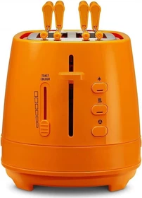 DeLonghi CTLAP2203.O Toaster mit Zange orange