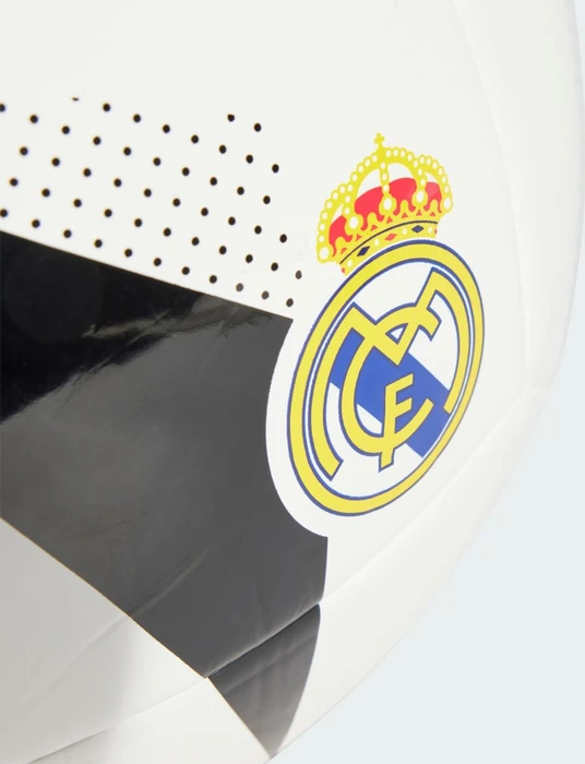 adidas Real Madrid Home Club Fußball white/black/sky tint