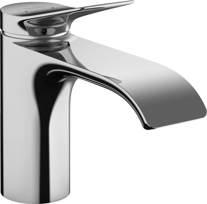 Hansgrohe Vivenis Einhebel-Waschtischmischer 80 mit Zugstangen-Ablaufgarnitur chrom
