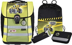 McNeill Ergo Primero Bulldozer DIN Schultaschen-Set, 4-tlg.