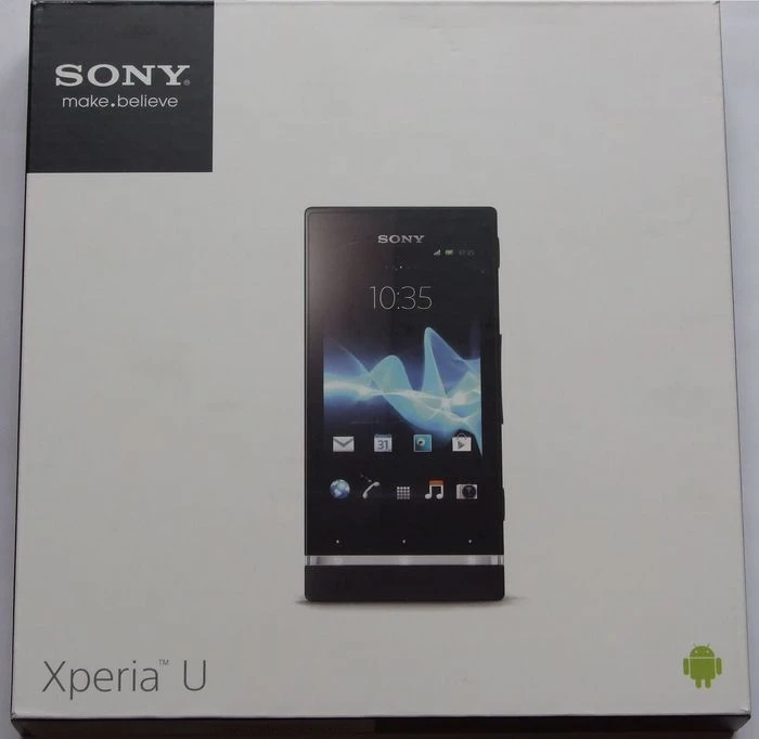 Sony Xperia U schwarz/weiß