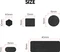 Pulsar Gaming Gears Supergrip Universal Grip Tape Pre-Cut 1 Griffband, schwarz Vorschaubild