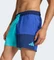 adidas Colorblock 5 Inch Badeshorts lucid cyan/semi lucid blue (Herren) Vorschaubild