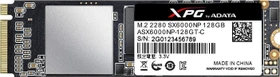 ADATA XPG SX6000 128GB, M.2 2280 / M-Key / PCIe 3.0 x2, Kühlkörper