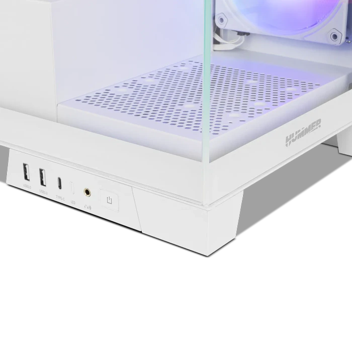 Nox Xtreme Hummer Glock White, Glasfenster
