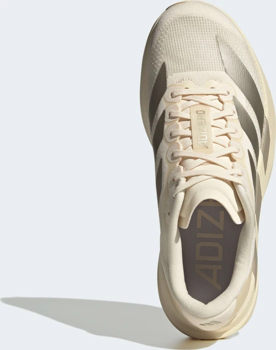 adidas Adizero Evo SL wonder white/cyber metallic/warm vanilla (Damen)