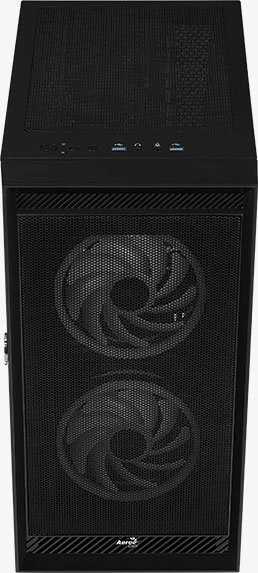 AeroCool Graphite ARGB, Glasfenster