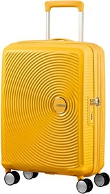 American Tourister Soundbox Spinner erweiterbar S golden yellow