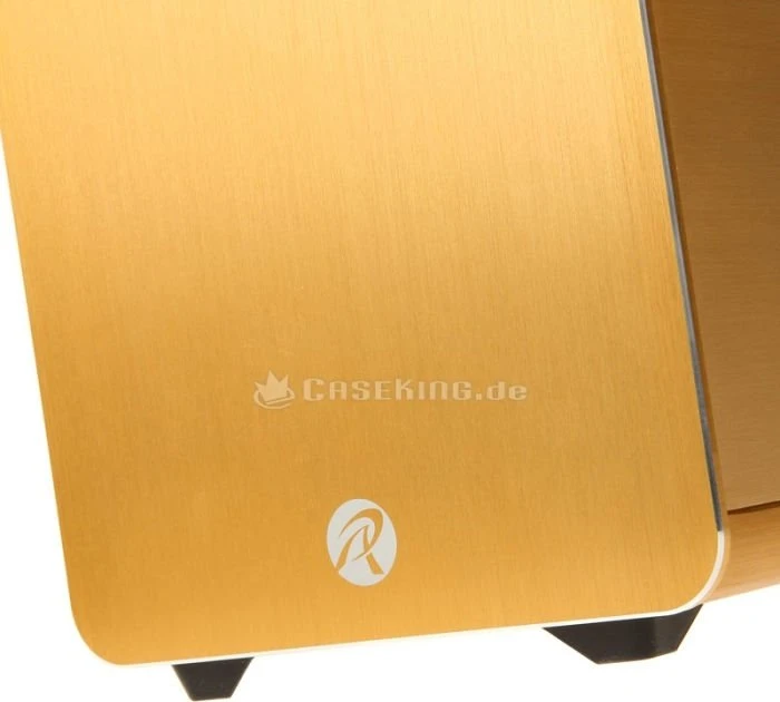 Raijintek Metis gold, Acrylfenster, Mini-ITX