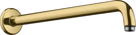 Hansgrohe Brausearm 38.9cm polished gold optic
