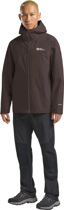 Jack Wolfskin Highest Peak 3L Funktionsjacke peat (Herren)