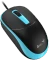 Genius DX-123 Wired Optical Mouse schwarz/blau, USB Vorschaubild