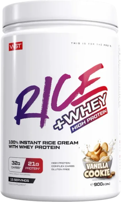 VAST Vast Rice + Whey Vanilla Cookie 900g