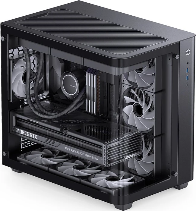 Jonsbo TK-3 Black, Glasfenster