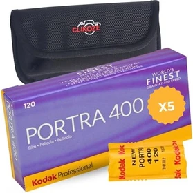 Kodak Portra 400 120 Farb-Negativfilm 5er-Pack