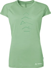Vaude Tekoa Wool Funktionsshirt kurzarm aloe vera uni (Damen)