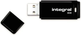 Integral Black 8GB, USB-A, USB 2.0