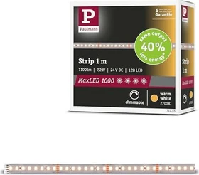 Paulmann MaxLED 1000 LED-Streifen Erweiterung warmweiß 1m