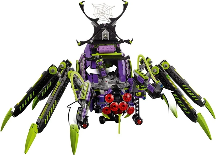 LEGO Monkie Kid - Hauptquartier der Spider Queen