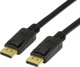 LogiLink DisplayPort 1.4 Kabel 8K 60Hz schwarz, 1m