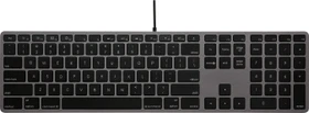 LMP Tastatur mit Zahlenblock für Mac, Space Gray, USB, US (LMP-KB-1243-US-SG / 18293)