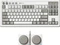 8BitDo Retro Mechanical Keyboard, M Edition, weiß/grau, Kailh Box V2 WHITE, USB/Bluetooth, US Vorschaubild