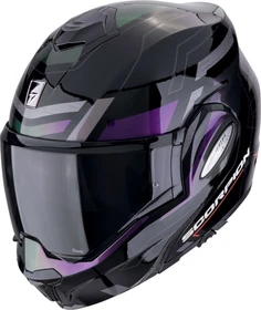 Scorpion EXO-Tech Evo Conquer schwarz/grau/violett/grün