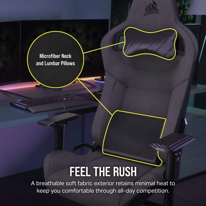 Corsair T3 Rush 2023 Gamingstuhl, anthrazit