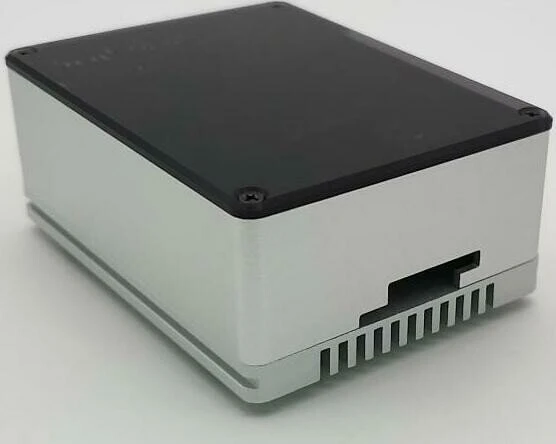 Gehäuse ecoPI PRO LP für ROCK Pi 4, silber