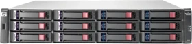 HP StorageWorks 2012 Modular Smart Array Chassis LFF, 3.5", DC-Power, ohne Controller, 4GB RAM, 2HE (AJ950A)