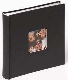 Walther Design Einsteck Fotoalbum Fun 28x25 schwarz