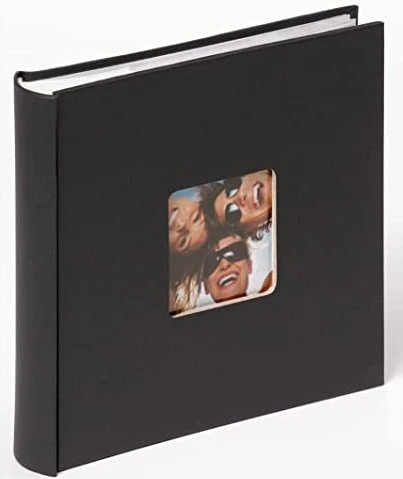 Walther Design Einsteck Fotoalbum Fun 28x25 schwarz