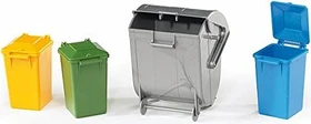 Bruder Profi-Serie Mülltonnen Set