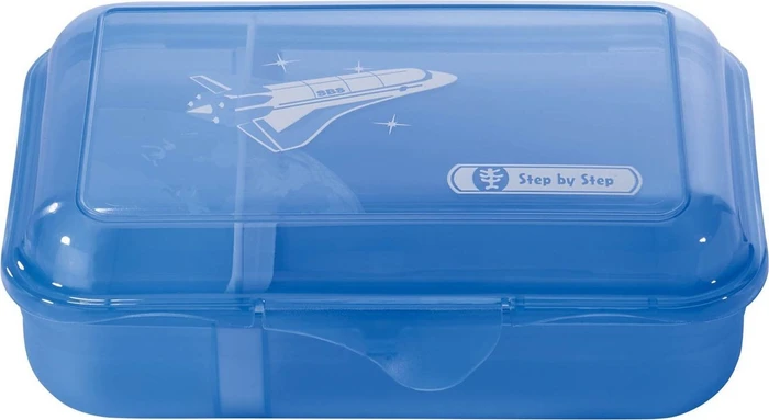 Step by Step Sky Rocket Rico Lunchbox Aufbewahrungsbehälter 900ml blau