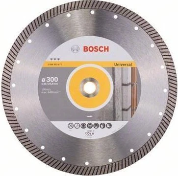 Bosch Professional Best for Universal Turbo Diamanttrennscheibe, 300x3x20mm, 1 Stück