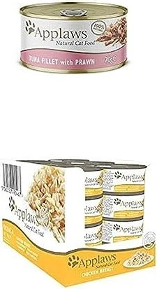 Applaws Thunfisch und Garnelen, 1.68kg (24x 70g)