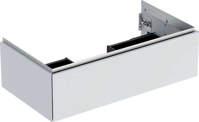Geberit ONE Unterschrank für Waschtisch, mit einer Schublade, 90cm, weiß/lackiert matt