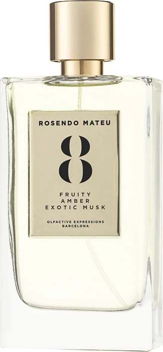 Rosendo Mateu No. 8 Fruity Amber Oriental Musk Eau de Parfum, 100ml