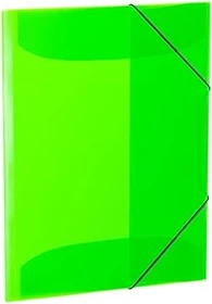 Herma Sammelmappe PP Neon, A3, neongrün/transparent