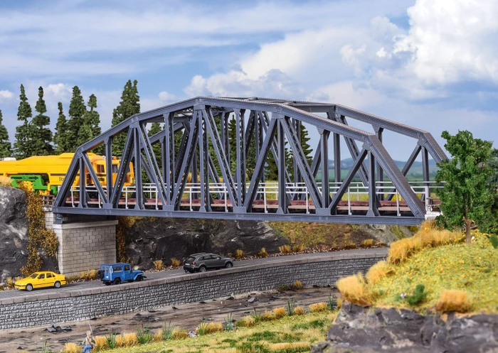 Kibri H0 Stahlbogenbrücke eingleisig