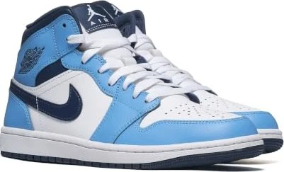 Nike Air Jordan 1 Mid university blue/white/sail/midnight navy (Herren)
