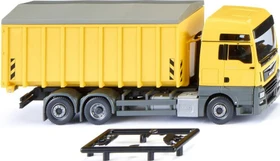 Wiking Modern Edition Abrollcontainer MAN TGX Euro 6c/Meiller zinkgelb